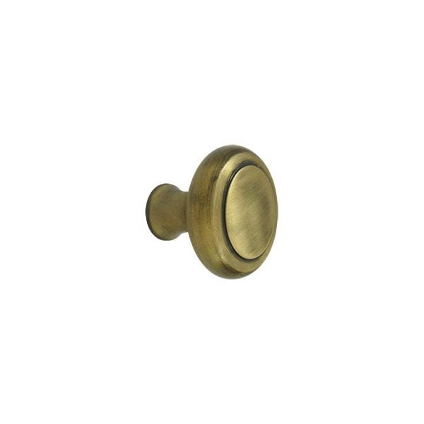 KRB175 Knob Antique Brass, 10PK